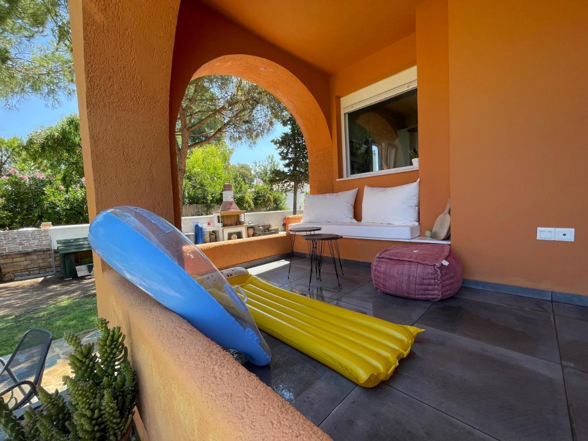 Pampas Seafront Villa, 6 Bedrooms, North Evvoia Kanatádhika Eksteriør billede