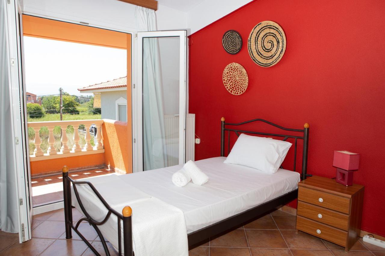 Pampas Seafront Villa, 6 Bedrooms, North Evvoia Kanatádhika Eksteriør billede
