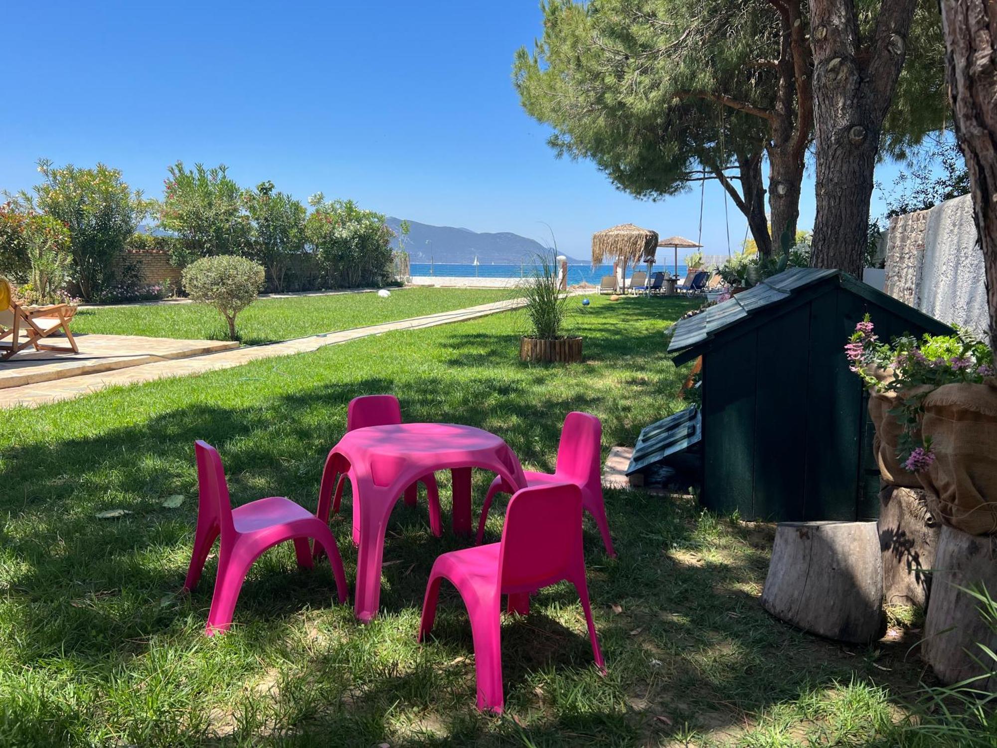 Pampas Seafront Villa, 6 Bedrooms, North Evvoia Kanatádhika Eksteriør billede