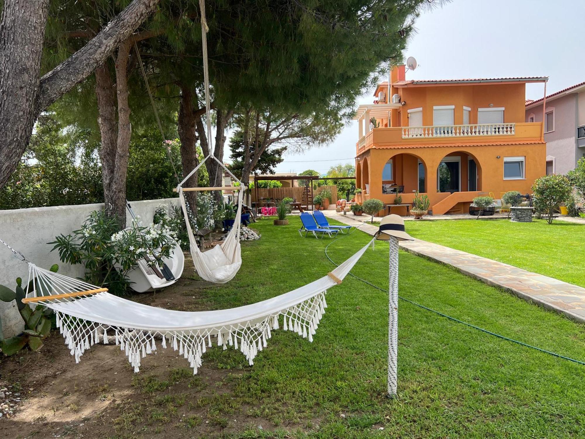 Pampas Seafront Villa, 6 Bedrooms, North Evvoia Kanatádhika Eksteriør billede